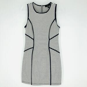 Red 23 Bodycon Dress Navy & White Stripe M